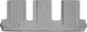 Килимки Weathertech Grey для Lexus RX (mkIV)(long) 2017-2022 (2 ряд - 3 місця)(3 ряд) (WT 468863) - изображение 1