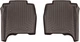 Килимки Weathertech Choco для Land Rover Range Rover (mkIV)(L405)(long) 2014-2017 (з консоллю)(2 ряд) (WT 474805) - изображение 1