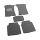 Двошарові килимки Sotra Premium Grey для Suzuki Swift (mkII) / Cultus (mkII) 1988-2003 (ST 00115-CH-Grey) - изображение 1