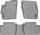 Килимки Weathertech Grey для Mitsubishi Outlander (mkII-mkIII) 2006-2021 (1-2 ряд) (WT 466511-461622) - изображение 1