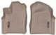 Килимки Weathertech Beige для Jeep Grand Cherokee (WK2) 2016-2021 (USA); Dodge Durango (mkIII) 03.2015→ (1 ряд) (WT 459301) - изображение 1