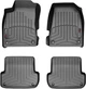 Килимки Weathertech Black для Audi A4/S4/RS4 (mkII-mkIII)(B6; B7) 2000-2009; Seat Exeo (mkI) 2008-2013 (WT 441941-441942) - изображение 1