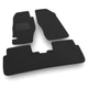 Двошарові килимки Sotra Premium Black 10mm для Honda Accord (mkIII)(CA4 / CA5) 1986-1989 (ST 00026-CH-Black) - зображення 1