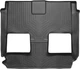 Килимки Weathertech Black для Chrysler Town & Country (mkV); Dodge Grand Caravan (mkV); Lancia Voyager (mkI) 2007-2020 (2 ряд - два Stow & Go сидіння)(2 ряд) (WT 441414) - изображение 1