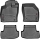 Килимки Weathertech Black для Audi A3/S3 (mkIII) 2012-2020; Seat Leon SC (mkIII) 2012-2020 (3-дв. хетчбек/кабріо) (WT 444961-445002) - изображение 1