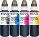 Комплект чорнила Barva для HP DesignJet 100/120/510/800/820 (10/13/82/88) 4x100 мл BP/C/M/Y (H10-100-MP) - зображення 1