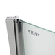 Штора на ванну Qtap Standard CRM407513APL стекло Pear 6 мм, 75х140 см, левая - изображение 5