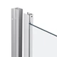 Душевая кабина Qtap Taurus CRM1011SC6 100x100 см, стекло Clear 6 мм, покрытие CalcLess без поддона - изображение 3