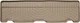 Килимки Weathertech Beige для Cadillac Escalade (mkII); Chevrolet Tahoe (mkII); GMC Yukon (mkII) 2000-2006 (3 ряд) (WT 450033) - изображение 1
