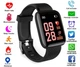 Спортивный фитнес-браслет умные часы Smart Band 116 Plus пульс давление шагомер Черный - изображение 1