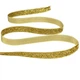 Оксамитова стрічка з люрексом 1,0 см х 50 ярдів Золотий Marill (D00710- gold) - зображення 2