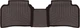 Килимки Weathertech Choco для Cadillac XT4 (mkI) 2018→ (2 ряд) (WT 4715012) - изображение 1