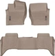 Килимки Weathertech Beige для Land Rover Range Rover (mkIV)(L405) 2018-2021 (не PHEV)(без консолі на 2 ряду) (WT 454801-454809) - изображение 1