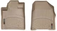 Килимки Weathertech Beige для Honda Pilot (mkII) 2008-2015 (1 ряд) (WT 451741) - изображение 1