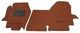 Двошарові килимки Sotra Premium Terracotta для Renault Master (mkII)(1 ряд) 2003-2010 (ST 06789-CH-Terra) - изображение 1