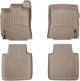Килимки Weathertech Beige для Jaguar XJ (X351)(long) 2009-2019 (задній привід)(4 кріплення) (WT 454471-454472) - изображение 1