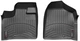 Килимки Weathertech Black для Chrysler Town & Country (mkV); Dodge Grand Caravan (mkV); Lancia Voyager (mkI); Volkswagen Routan (mkI) 2011-2020 (з консоллю)(2 кріпильні гачки)(1 ряд) (WT 444211) - изображение 1