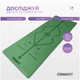 Килимок для йоги професійний EasyFit Pro каучук 5 мм Зелений - зображення 3
