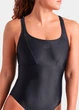 Купальник закрытый женский Arena Solid Swimsuit Control Pro Bac 43 Чорний 2400000U 5910 - изображение 4