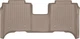 Килимки Weathertech Beige для Land Rover Range Rover (long)(mkIV)(no on console 2 row)(2 row) 2014-2017 (WT 454808) - зображення 1