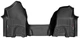 Килимки Weathertech Black для Dodge Ram (mkV) 2019→ (Quad/Crew Cab)(без PTO)(3 місця)(1 ряд) (WT 4414301) - изображение 1
