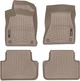 Килимки Weathertech Beige для Audi A4/S4/RS4 (mkV)(B9) 2015-2023 / A5/S5/RS5 Sportback (mkII) 2016→ (4 кріплення) (WT 459371-459073) - изображение 1