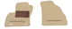 Двошарові килимки Sotra Premium Beige для Citroen Nemo (mkI)(1 ряд) 2008-2017 (ST 07058-CH-Beige) - изображение 1