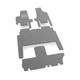 Двошарові килимки Sotra Premium Grey для Volkswagen Routan (mkI) 2008-2014 (ST 90630-PR-Grey) - изображение 1