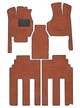 Двошарові килимки Sotra Premium Terracotta для Chrysler Grand Voyager (mkIV) (1-2 ряд) 2000-2007 (ST 90949-CH-Terra) - зображення 1