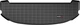 Килимок Weathertech Black для Genesis GV80 (mkI) 2020→ (7 місць)(багажник за 3 рядом) (WT 401365) - изображение 1