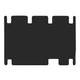 Двошарові килимки Sotra Premium Black для Citroen SpaceTourer (mkI) / Peugeot Traveller (mkI) / Opel Zafira (mkIV)(D) / Toyota ProAce (mkII)(2 ряд 1+1)(3 ряд - 1+2)(3 ряд) 2016→ (ST 90707-PR-Black) - изображение 1
