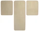 Двошарові килимки Sotra Premium Beige для Volkswagen ID.6 (mkI)(6 місць)(3 ряд) 2020→ (ST 09712-PR-Beige) - изображение 1