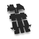 Двошарові килимки Sotra Premium Graphite для Citroen C8 (mkI)(6 місць)(1-2-3 ряд) 2002-2014 (ST 01731-PR-Graphite) - изображение 1