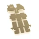 Двошарові килимки Sotra Premium Beige для Citroen C8 (mkI)(6 місць)(1-2-3 ряд) 2002-2014 (ST 01731-PR-Beige) - изображение 1