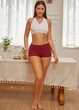 Женские хлопковые трусики шортики Well Comfort (2010-46-03) Бордовый 46 FINETOO (L) - изображение 4