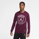 Кофта мужская Jordan X Psg Longsleeve XS Бордовий CK9781-610 - изображение 1