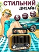 Радиоприемник портативный, беспроводной с аккумулятором NNS NS-7115BT, MP3 и Bluetooth – работает от сети и аккумулятора - изображение 2