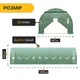 Садовая теплица парник LEOBRO усиленная Garden 30м2 Green (LB-G126-GRN) - изображение 2