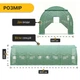 Садовая теплица парник LEOBRO усиленная Garden 24м2 Green (LB-G124-GRN) - изображение 2
