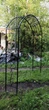 Садовая арка для цветов 215х170х40 см Черная - изображение 6