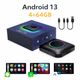 Автомобільна приставка AI Box з Android 13, 4GB/64GB, підтримка 4G SIM, бездротовий CarPlay та Android Auto - зображення 1