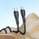 Кабель USB Type-C - Type-C Borofone BX121 60W 1 м Black (VS7007386) - изображение 4