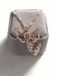 Кулон оберег "Ангел-хранитель любви" на цепочке медзолото 18К Xuping Jewelry в бархатной коробочке (14922) - изображение 5