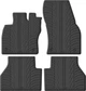 Гумові килимки Gledring для Volkswagen Caddy (mkIV) 2020→ (1-2 ряд) (GR 0657) - изображение 1