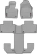 Килимки Weathertech Grey для Volvo XC90 (mkII) 2020→ (не PHEV)(6 місць)(1-2-3 ряд) (WT 468281-468285) - изображение 1
