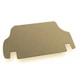 Двошарові килимки Sotra Premium Beige для Saab 9-3 (mkI)(кабріолет)(багажник) 1998-2003 (ST 01586-CH-Beige) - изображение 1