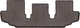 Килимки Weathertech Choco для Toyota Highlander (mkIV) 2019→ (3 ряд) (WT 4716093) - изображение 1