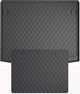 Гумові килимки у багажник Gledring для Volkswagen Caddy (mkIV) 2020→ (Life)(багажник із захистом) (GR 1020-1999) - изображение 1
