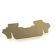 Двошарові килимки Sotra Premium Beige для Ford Explorer (mkV); Lincoln MKT (mkI)(3 ряд) 2010-2019 (ST 05715-PR-Beige) - изображение 1