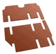 Двошарові килимки Sotra Premium Terracotta для Mercedes-Benz Viano (W639)(2 ряд - 2+1)(3 ряд - 2+1)(2-3 ряд) 2003-2014 (ST 90365-PR-Terra) - изображение 1
